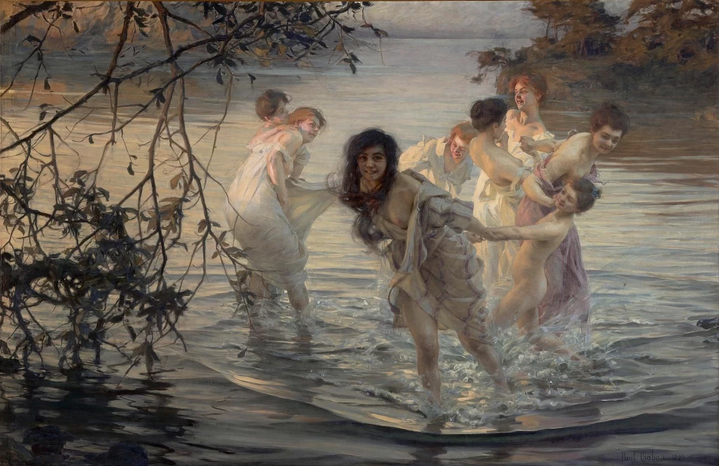 Paul Émile Chabas - Le ninfe danzanti o Giochi felici, Musee des beaux, Arts, Nantes